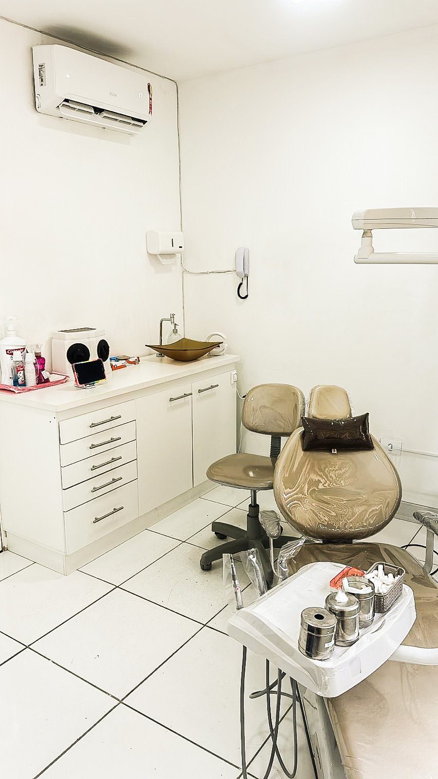 Consultório odontológico moderno e climatizado na Vila Barros, Guarulhos